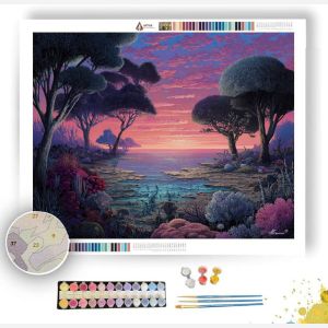 MADAGASCAR LIGHT FIELD - Paint by Numbers Full Kit