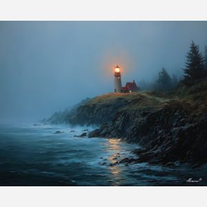 CAPE LIGHTHOUSE EVENING