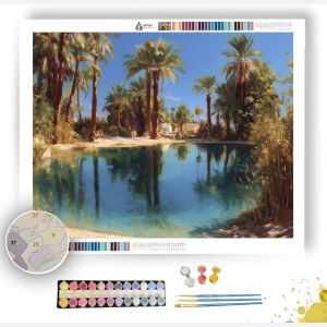 MOROCCAN OASIS LIGHT - Paint by Numbers Full Kit
