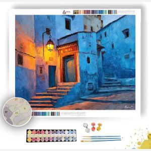 MOROCCAN STREET LIGHT - Paint by Numbers Full Kit