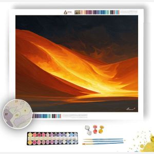 SAHARA DUNE FIRE - Paint by Numbers Full Kit