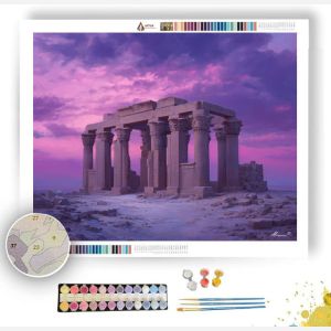 EGYPTIAN DESERT TWILIGHT - Paint by Numbers Full Kit