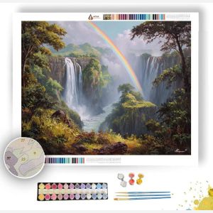 VICTORIA FALLS MIST - Paint by Numbers Full Kit