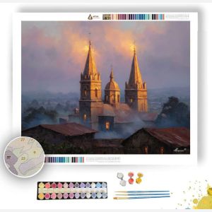 ETHIOPIAN MIST SKY - Paint by Numbers Full Kit