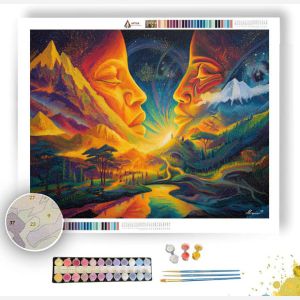 AFRICAN LIGHT SPIRIT - Paint by Numbers Full Kit