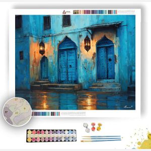 ZANZIBAR OLD CITY - Paint by Numbers Full Kit