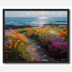 CAPE GARDEN ROAD - FRAMED