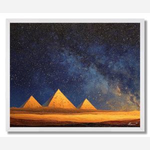 EGYPTIAN NIGHT SKY - FRAMED
