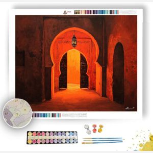 MOROCCAN GATE LIGHT - Paint by Numbers Full Kit