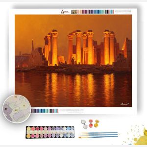 EGYPTIAN GOLD SKY - Paint by Numbers Full Kit