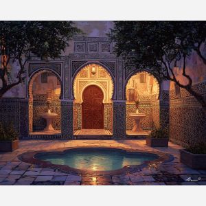 MOROCCAN COURTYARD LIGHT
