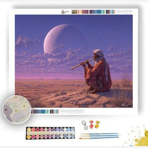 EGYPTIAN DESERT SONG - Paint by Numbers Full Kit