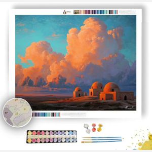MOROCCAN EVENING SKY - Paint by Numbers Full Kit