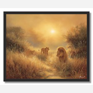 SAVANNA PATH SUN - FRAMED