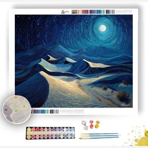 SAHARA NIGHT WIND - Paint by Numbers Full Kit