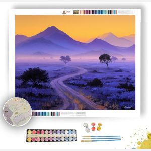 NAMIBIA GOLD SKY - Paint by Numbers Full Kit