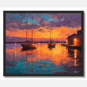 CAPE SUN HARBOR - FRAMED