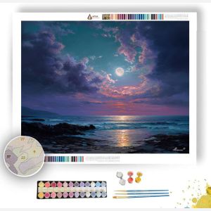 CAPE EVENING MOON - Paint by Numbers Full Kit