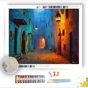 MOROCCAN MEDINA GLOW - Paint by Numbers Full Kit