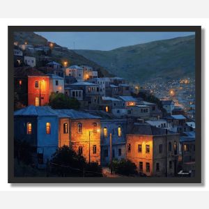 SOUTH AFRICAN CITY LIGHT - FRAMED