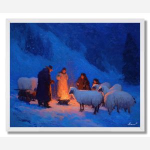 ROMANIAN WINTER SONG - FRAMED