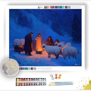ROMANIAN WINTER SONG - Paint by Numbers Full Kit