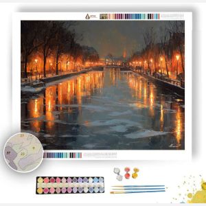 DUTCH CANAL LIGHTS - Paint by Numbers Full Kit
