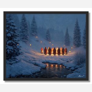 AUSTRIAN ALPINE CHOIR - FRAMED