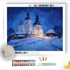 UKRAINIAN HOLY NIGHT - Paint by Numbers Full Kit