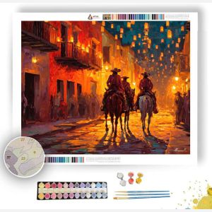 MEXICAN POSADA LIGHT - Paint by Numbers Full Kit