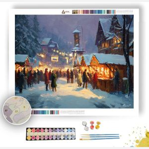 BAVARIAN HOLIDAY FAIR - Paint by Numbers Full Kit