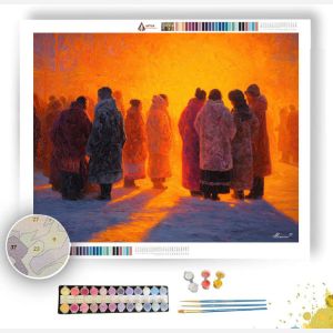WORLD WINTER LIGHT - Paint by Numbers Full Kit