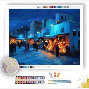 MOROCCAN WINTER MARKET - Paint by Numbers Full Kit