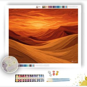DESERT DUNE GLOW - Paint by Numbers Full Kit