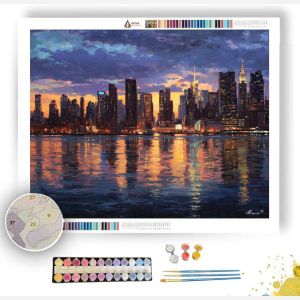 NEW YORK TWILIGHT - Paint by Numbers Full Kit