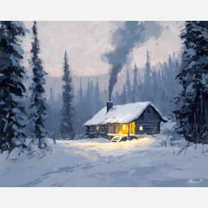 WINTER CABIN LIGHTS