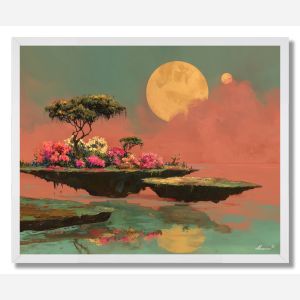 THE FLOATING GARDENS - FRAMED