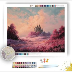 CASTLE OF ETERNAL SPRING - Paint by Numbers Full Kit