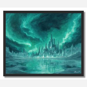 THE AURORA CITY - FRAMED