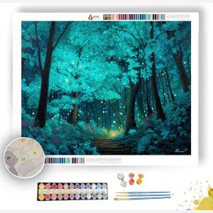 FOREST OF LIGHTS - Paint by Numbers Full Kit