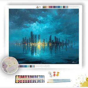 THE OCEAN SKYLINE - Paint by Numbers Full Kit