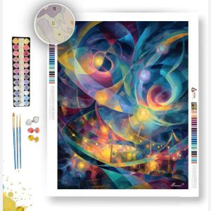 JUGGLERS NIGHT - Paint by Numbers Full Kit