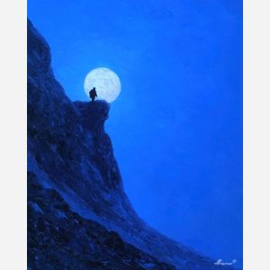 MAN AND THE MOON