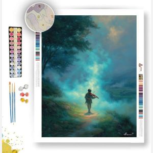 VIOLIN ROAD - Paint by Numbers Full Kit