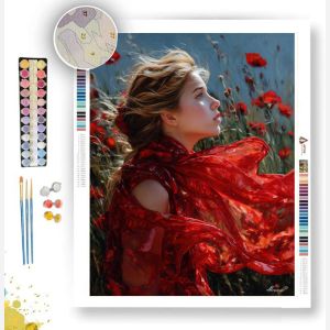 SILK SCARF - Paint by Numbers Full Kit