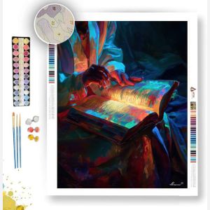 DREAMING READER - Paint by Numbers Full Kit
