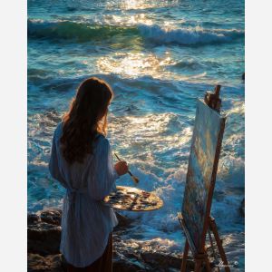 ARTIST BY THE SEA