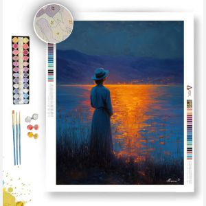 BLUE HAT - Paint by Numbers Full Kit