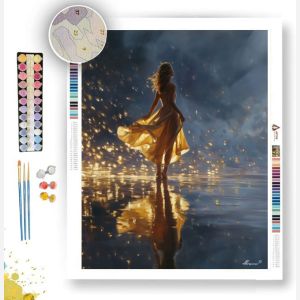 WOMAN IN THE STORM - Paint by Numbers Full Kit