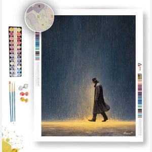 WALKER IN THE STORM - Paint by Numbers Full Kit